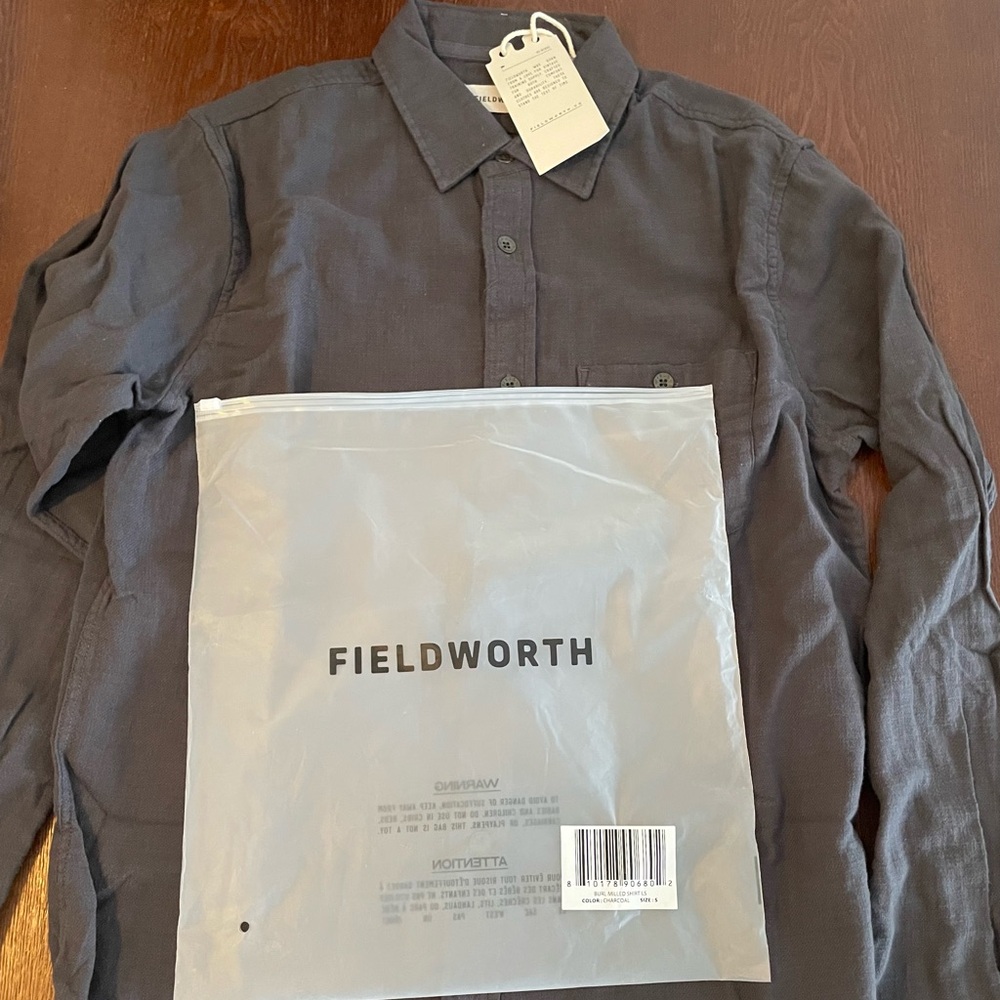 Fieldworth 
BURL MILLED SHIRT LS
COLOR: CHARCOAL
SIZE: S